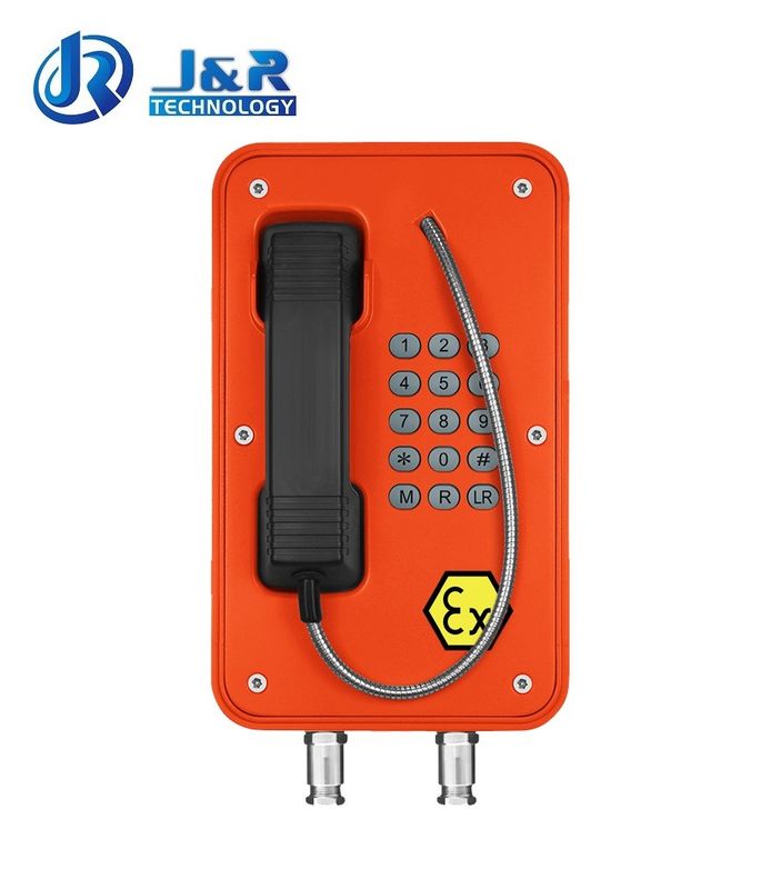 Vandal Resistant Industrial Explosion Proof Telephone For Zone 1 / Zone 2