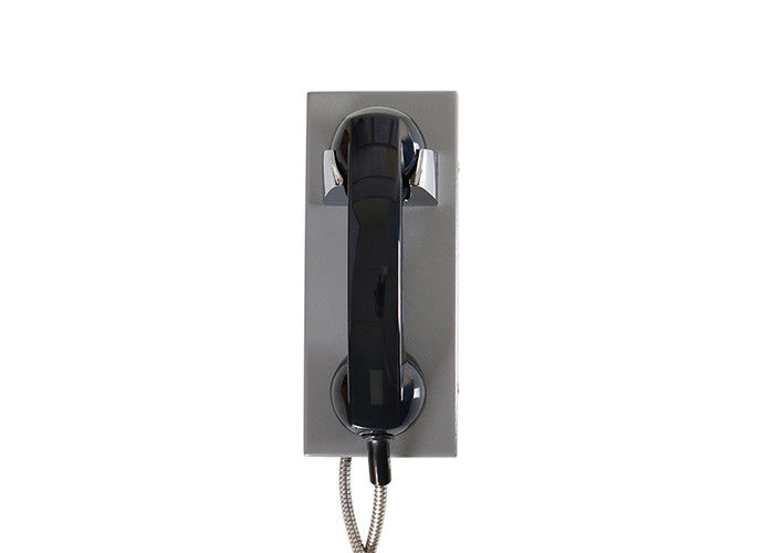 Hotline Emergency SIP Vandal Proof Telephone Cold Rolled Steel Body For Public / Prison