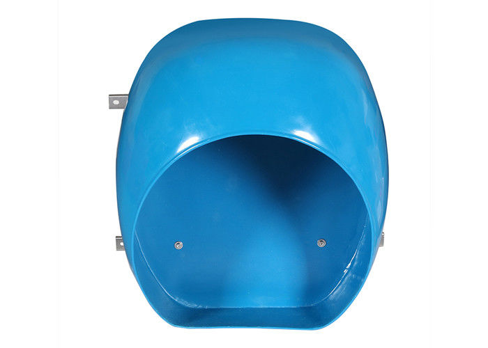 Noise Reduction Emergency Acoustic Phone Hood GRP Material Pillar Mounting For Marine