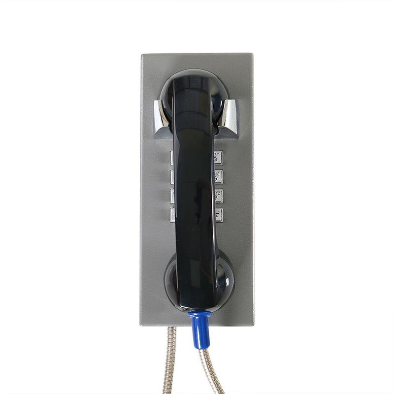 CRS GSM SS Vandal Resistant Telephone IP65 Prison Spiral Cord