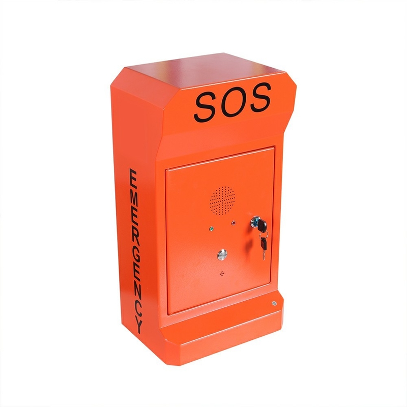 3G / 4G Roadside Hands Free SOS Call Box , Vandal Proof Highway Emergency Phone