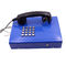 Full Keypad Vandal Resistant Telephone Blue Color With Robust Cold - Rolled Steel Body