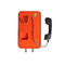 Orange Color Explosion Proof Telephone , Flameproof Outdoor Analog Phone For Marine