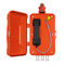 10W 85dbA IP67 SS cord Fire Fighter Telephone With Lights