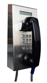 IP65 Vandal Resistant Telephone Stainless Steel Robust Housing For Tunnel Control Room
