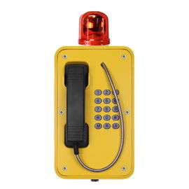 Good price Tunnel Emergency SIP Telephone PoE Powered with Flashing warning light online