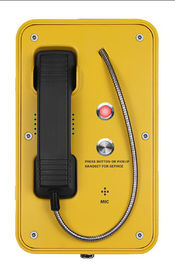Good price IP67 Marine Auto Telephone With Indicator Light , Mining SOS Industrial Intercom System online