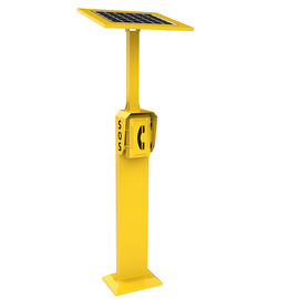 Good price Vandal Proof Roadside Emergency Phone with Solar Powered, Campus Emergency Phone Pillar online