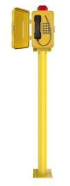Good price Cold Rolled Steel SOS Telephone Pillar Post , Railway Trackside Emergency Call Box  online