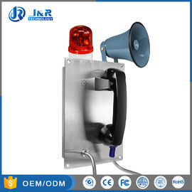 Good price Durable Stainless Steel Corded Wall Phone With Broadcasting Loud Speaker online
