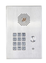 Good price Safety SIP Call Box With Metal Keypad , Rugged SIP Door Phone For Clean Room online