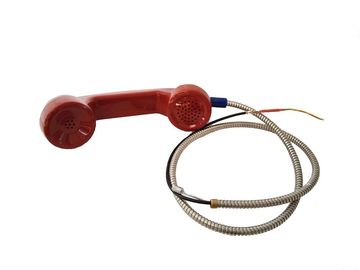 Good price Industrial Telephone Spare Parts Red Rugged Handset with Armored Cord online