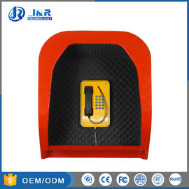 Good price -25dB Public Phone Booth Industrial Telephone Booths With Custom Color online