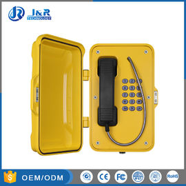 VOIP / SIP Outdoor Emergency Telephone , Vandal Proof Telephone IP67 Waterproof