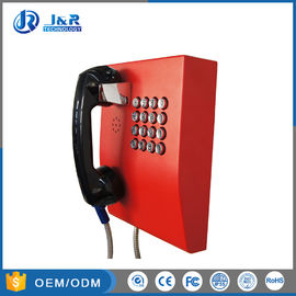 Bank Vandal Resistant Telephone Industrial Handset Telephone With Full Keypad