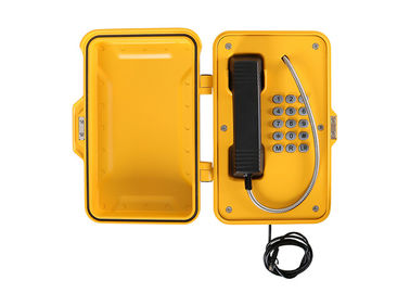 Aluminum Enclosure Outdoor Weatherproof Telephones With Tamper Resistant Fixings
