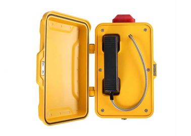 LED Wall Weatherproof Analog Phone Customized Color OEM With Handset