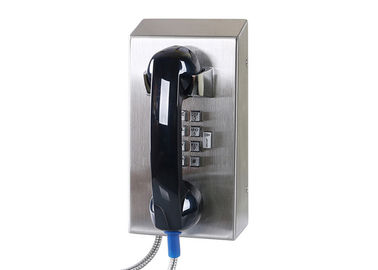 Anti Rust Vandal Resistant Phone With Rugged Handset And Armored Cord