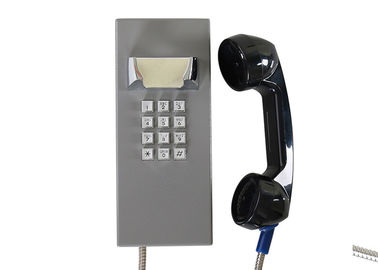 Good price Weatherproof Inmate Jail Telephone Robust Housing Durable Keypad With Grey Color online