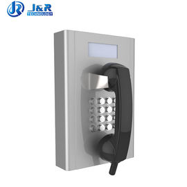 Anti Vandal Prison Visitation Phone Full Rugged Keypad Analogue Version With LCD