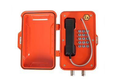 Industrial  Outdoor Weatherproof Telephone Anti - Explosion Customized Color