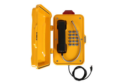 Public Industrial Analog Telephone Aluminum Alloy Material Free Dial 2 Years Warranty