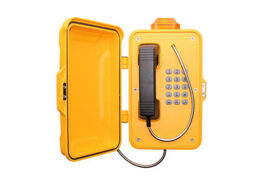 J&R Wall Mounting Outdoor Weatherproof Telephones , Industrial Analog Telephone