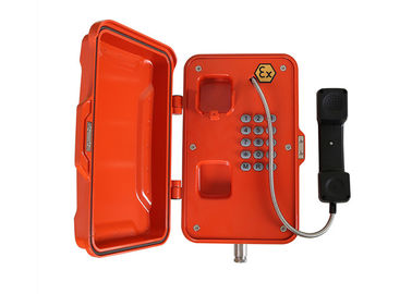 JREX101 Orange Oil Refinery Analog Explosion Proof Telephone Two Years Warranty
