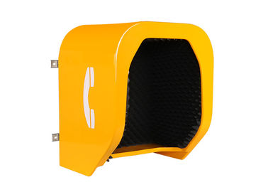 Good price Noiseproof Telephone Acoustic Phone Hood Wall Mounting Fiberglass Reinforced Polyester Material online