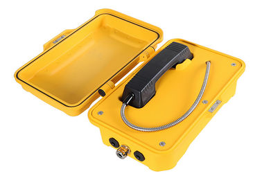 Highway Outdoor Emergency Phone , Industrial Sip Phone SOS Function For Roadside