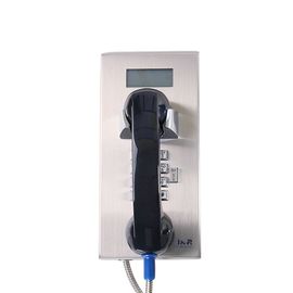 Wall Mounted Vandal Resistant Telephone Heavy Duty Voip Phone With LCD Display