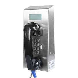 Keypad 95dB IP65 SIP Vandal Resistant Phone LCD Display Screen