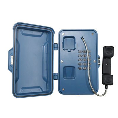 FCC Waterproof SIP2.0 Analogue Power Plant Telephone IP67