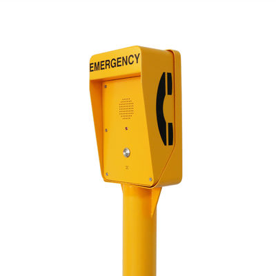 FCC IP65 SUS304 Waterproof Call Station Telephone For Tunnel