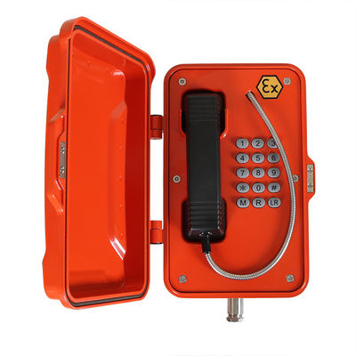 VoIP Hazardous Area Industrial Analog Telephone Pillar Mounting