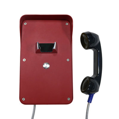 3G GSM Vandal Resistant Telephone Rugged Handset PoE SIP2.0  With One Button