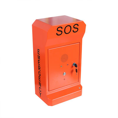 FCC SIP IP65 Handsfree Roadside Emergency Phone Vandal Resistant