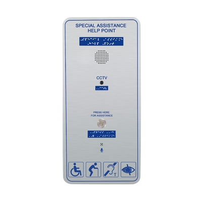IP65 Steel Waterproof Emergency Telephone SIP2.0 For Campus Landline