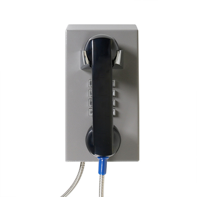 Metal SIP2.0 POE Heavy Duty Analog Phone Prison Inmate Service Pillar Mounting