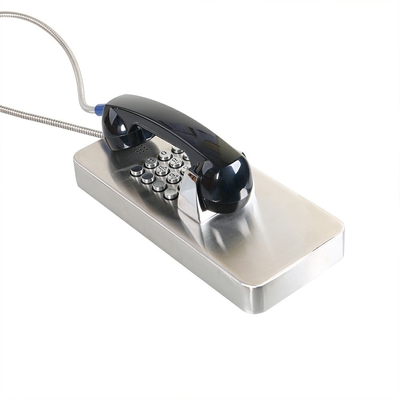 Good price Tactile Keypad Vandal Resistant Telephone ​​​​​​​​​​​​​​GSM Metallic IP Jail IP55 online