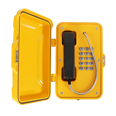 Die Casting Weather Resistant Telephone SIP2.0 75-90db IP67 POE