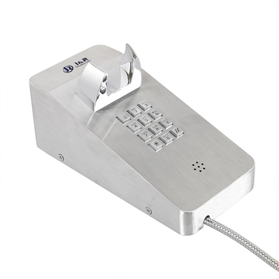 Desk Mounting Vandal Resistant Telephone VoIP Soundproof SIP 2.0