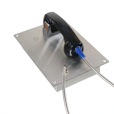 Good price Brushed Stainless Steel Hot Line Handset Telephone Auto Dial Emergency Phone online